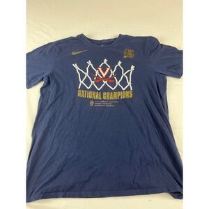 Nike Virginia Cavaliers 2019 NCAA Basketball National Champions T Shirt L